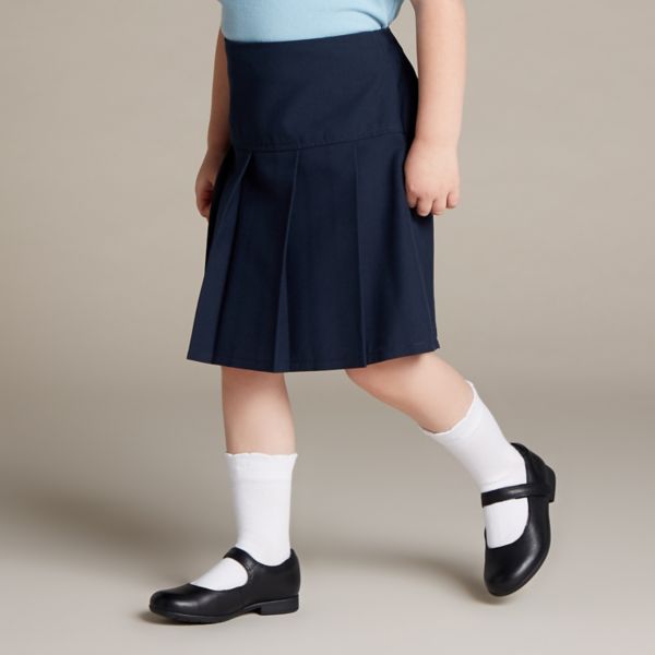 Clarks Girls Scala Pure Toddler School Shoes Black | CA-1675980